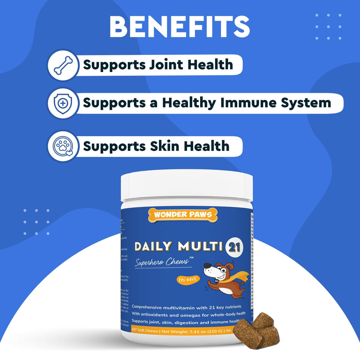Soft Chews Plus Multivitamin Chews for Dogs B94169