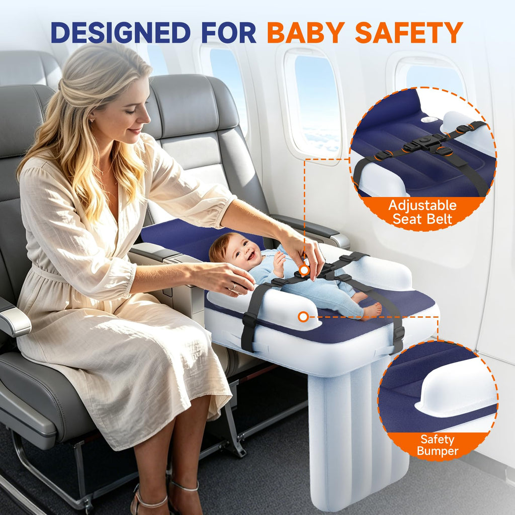 Inflatable Toddler Airplane Bed Y7215