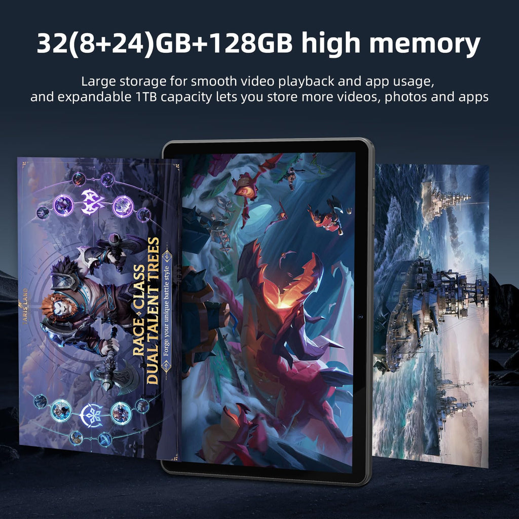 10 Inch Android 16 Tablet 32GB RAM 128GB ROM I333529