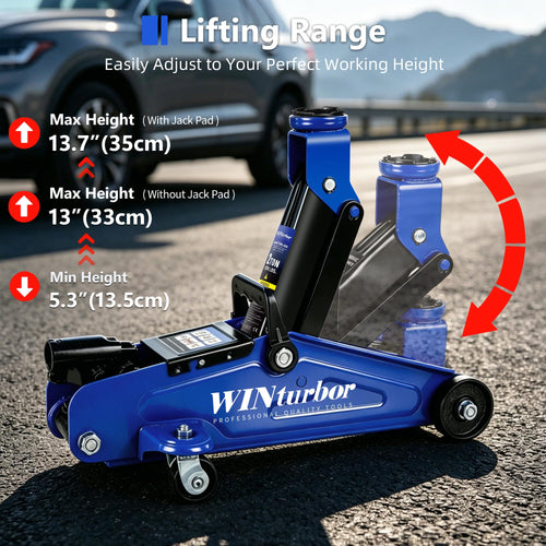 2 Ton Low Profile Hydraulic Floor Jack N804