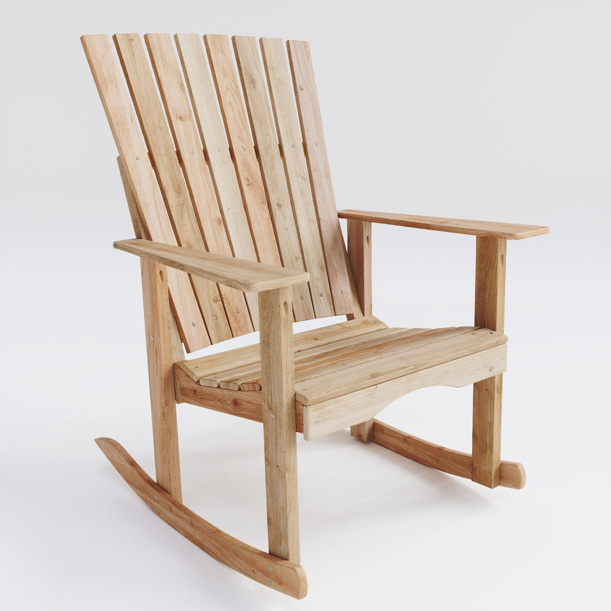 Unfinished Cedar Wood Rocking Chair T126114