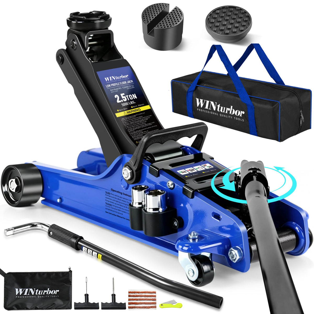 2.5 Ton Low Profile Hydraulic Floor Jack U39172