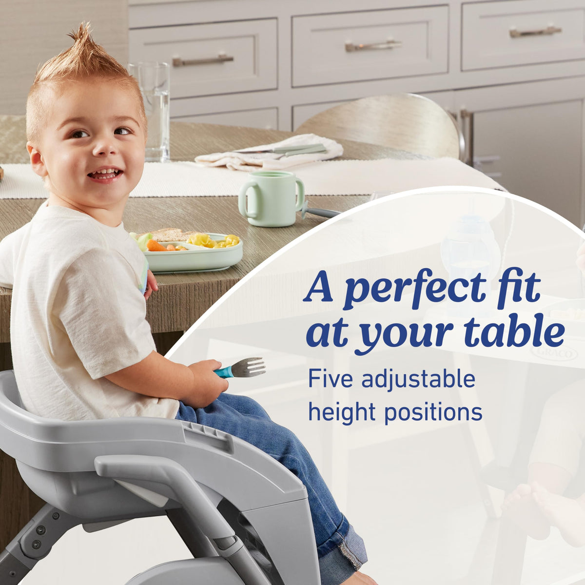 6-in-1 Convertible Highchair L38443