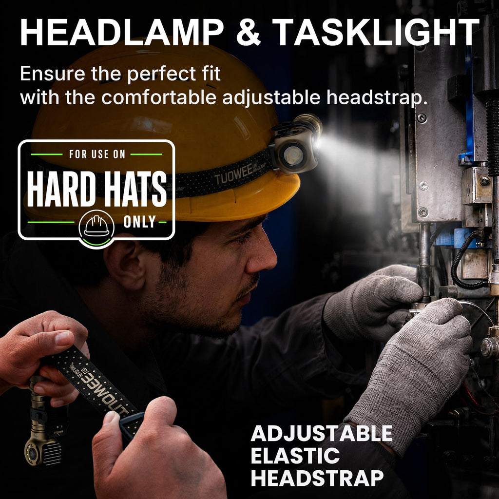 2400 Lumen Rechargeable LED Flashlights with Clip A251