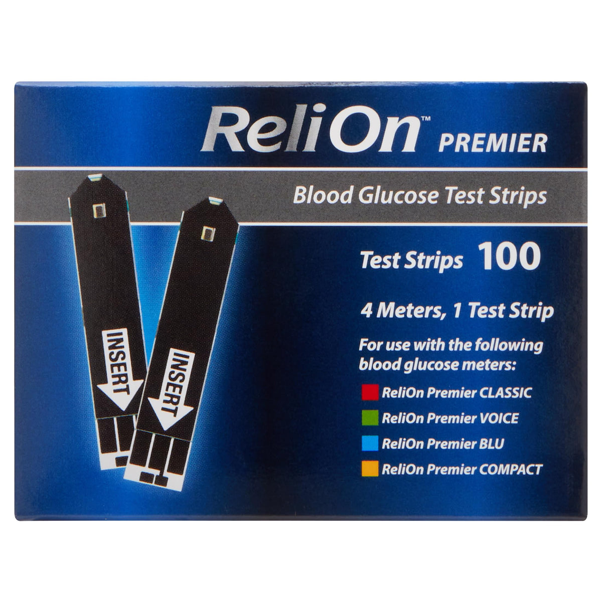 Blood Glucose Test Strips 100 Count 2 Pack I5740