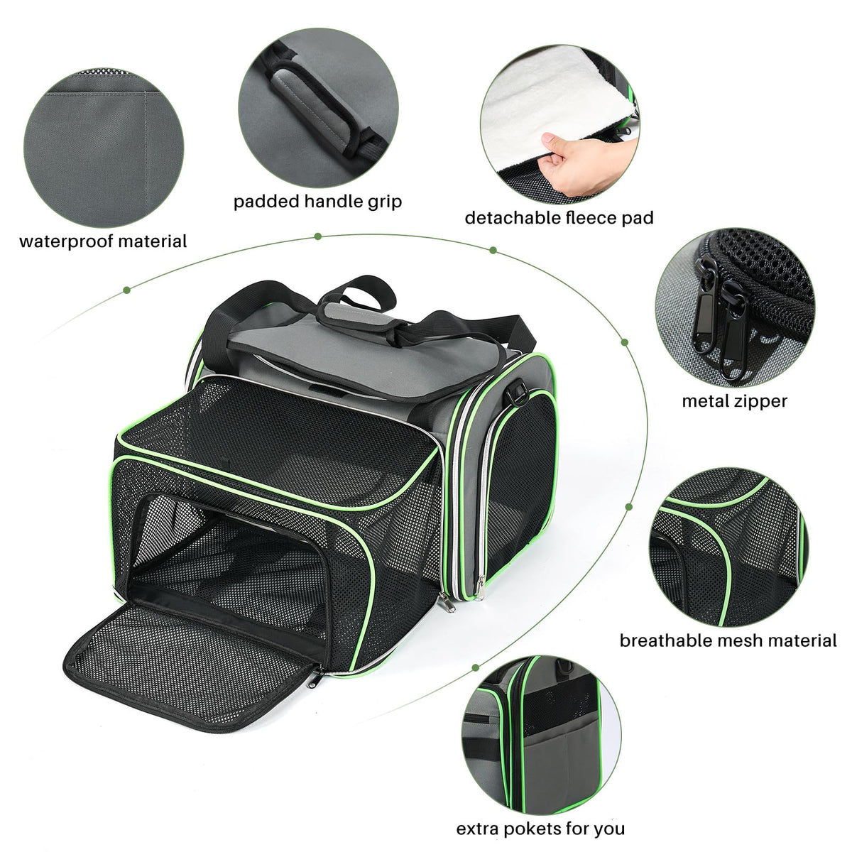 Expandable Cat Carrier Z338