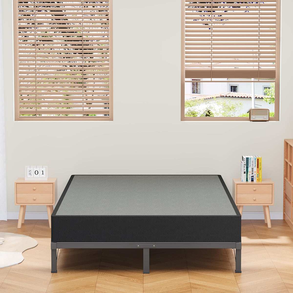 Queen 8 Inches Metal Bed Frame B31406
