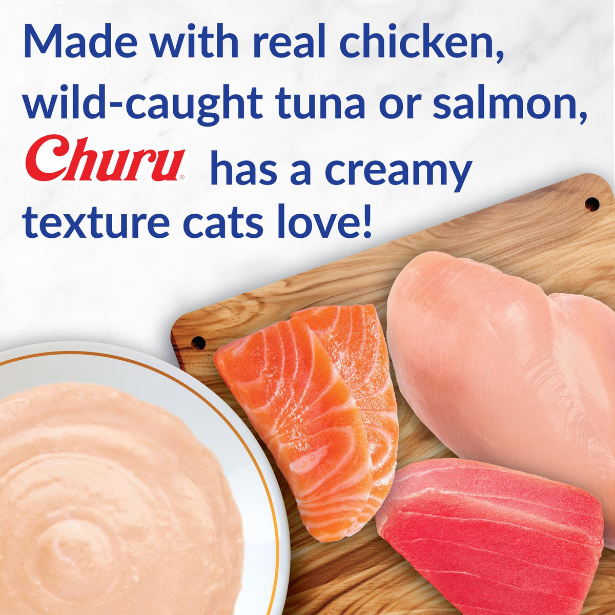 Lickable Cat Treats Tuna Chicken Variety 60ct B207