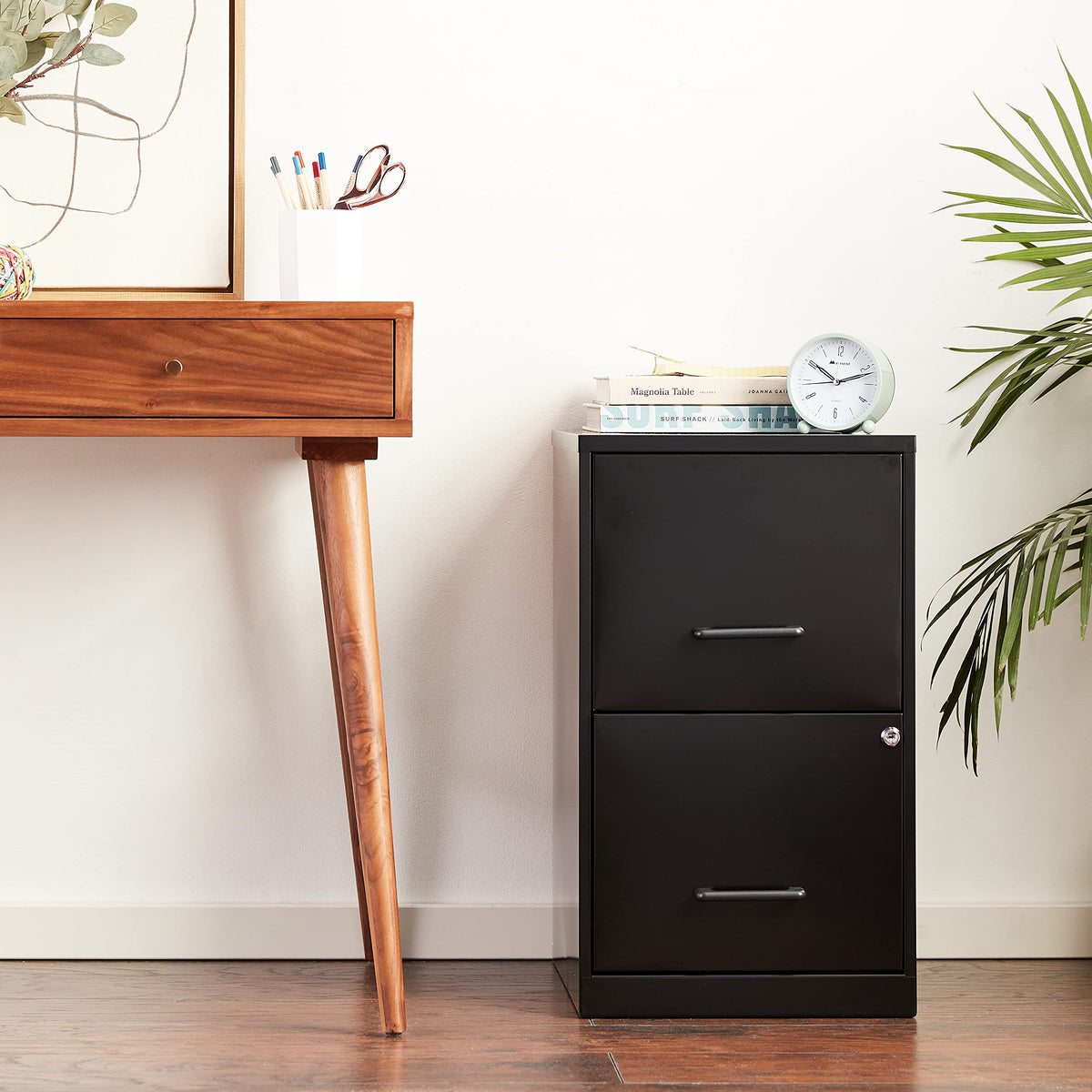 2 Drawer Locking Steel Filing Cabinet I95173