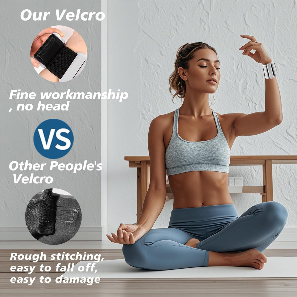 Adjustable Silicone Wrist and Ankle Weights Set of 2 O938