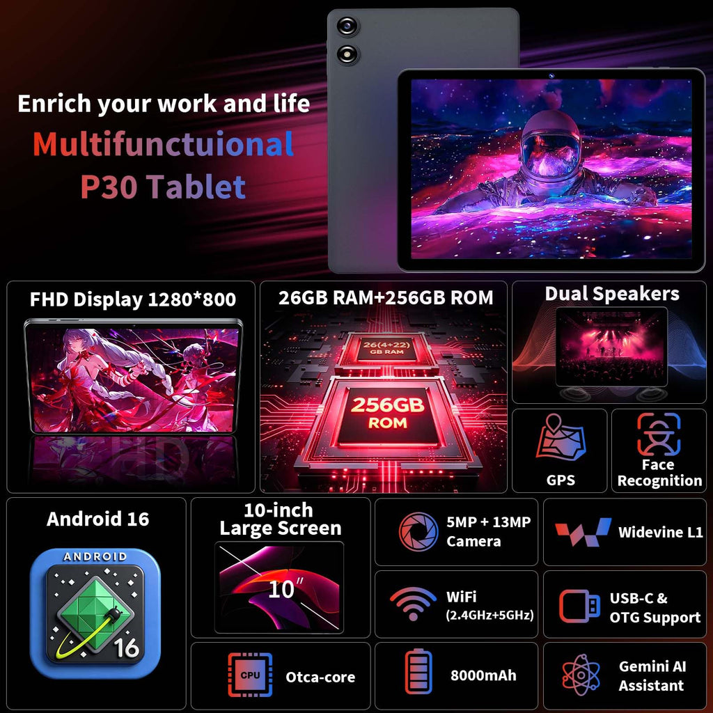 10 inch Android Tablet with Keyboard X6311
