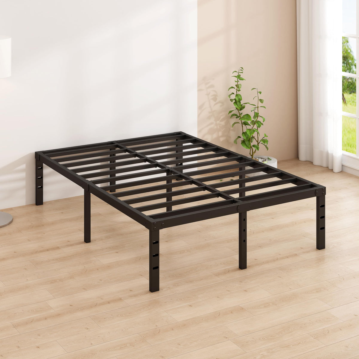 Queen Size 18 Inch Metal Bed Frame L193785
