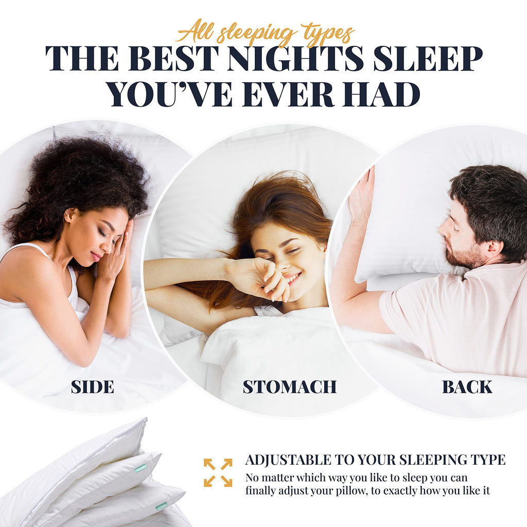 Adjustable Layer Set of 2 Pillows King X525585