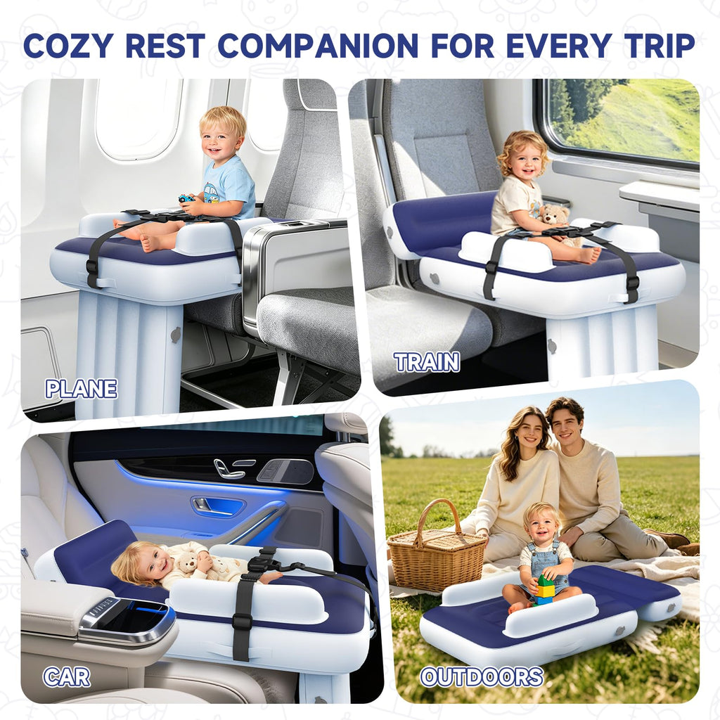 Inflatable Toddler Airplane Bed Y7215