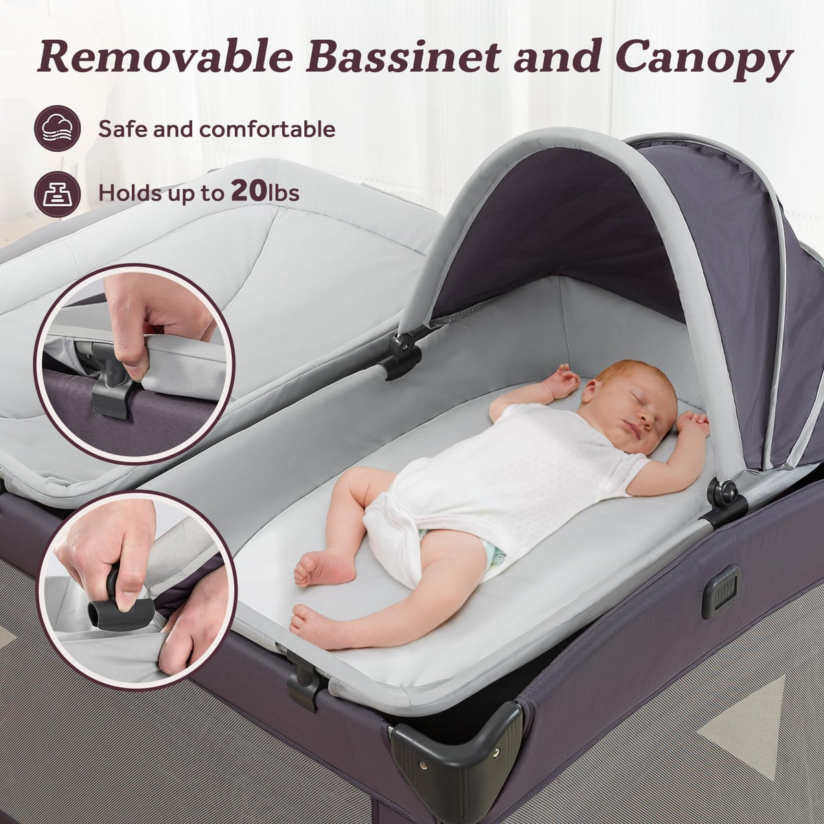 Portable Baby Playard with Carry Bag C46287