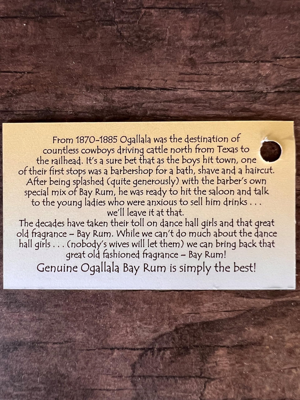 8 oz Bay Rum & Sandalwood Aftershave S567390
