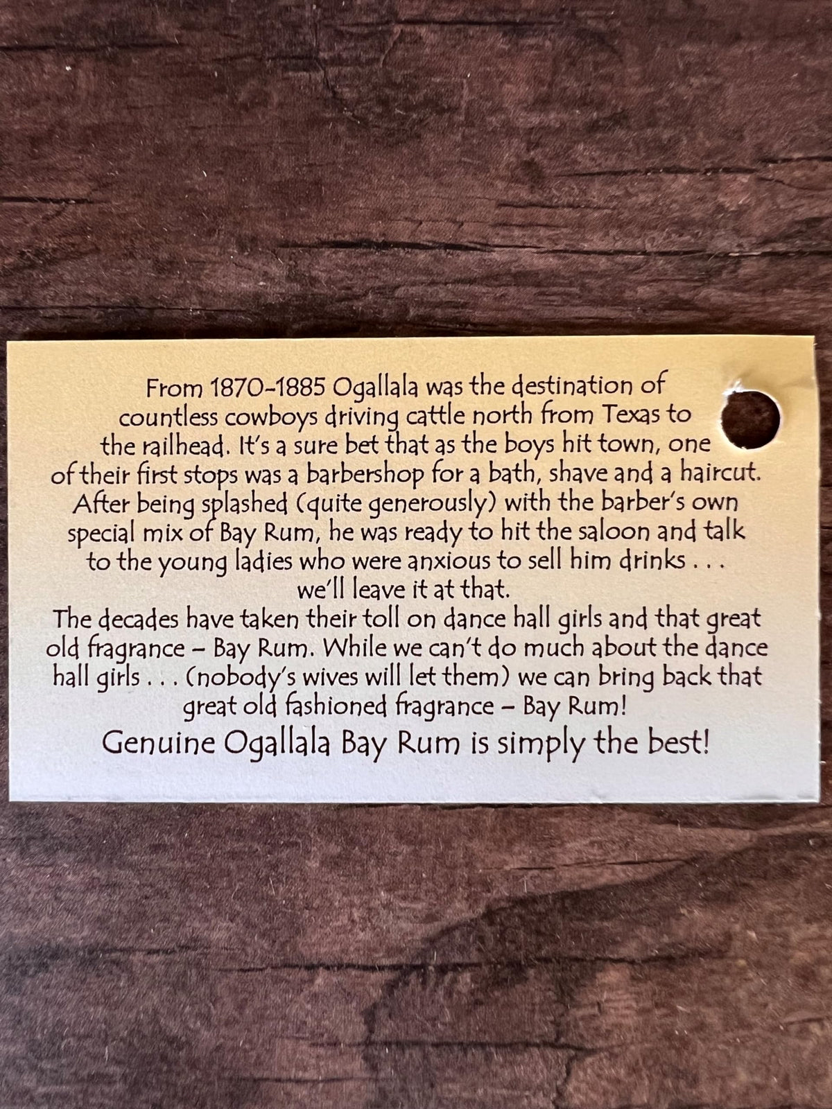 8 oz Bay Rum & Sandalwood Aftershave S567390