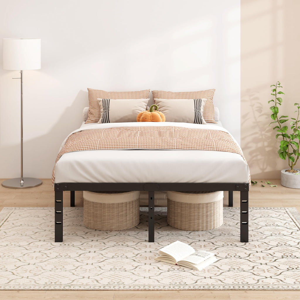 Queen Size 18 Inch Metal Bed Frame L193785